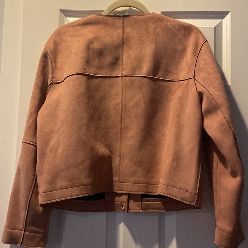 Suede coat - Picture 4 of 4